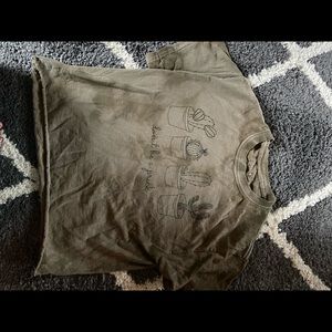 “Don’t be a prick” crop top